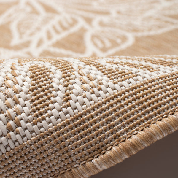 Trans-Ocean Liora Manne Carmel Collage Casual Indoor/Outdoor Power Loomed 87% Polypropylene/13% Polyester Rug Sand 7'10" x 9'10"