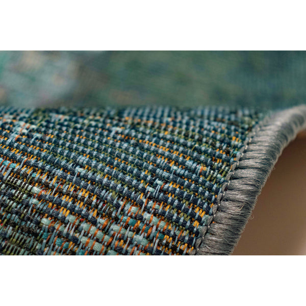 Trans-Ocean Liora Manne Marina Kermin Casual Indoor/Outdoor Power Loomed 75% Polypropylene/25% Polyester Rug Blue 8'10" x 11'9"