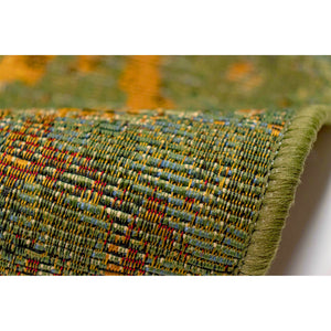 Trans-Ocean Liora Manne Marina Kermin Casual Indoor/Outdoor Power Loomed 75% Polypropylene/25% Polyester Rug Green 8'10" x 11'9"