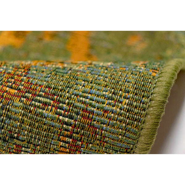 Trans-Ocean Liora Manne Marina Kermin Casual Indoor/Outdoor Power Loomed 75% Polypropylene/25% Polyester Rug Green 8'10" x 11'9"