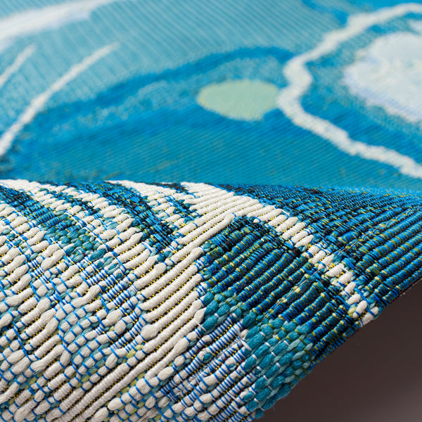 Trans-Ocean Liora Manne Marina Jelly Fish Casual Indoor/Outdoor Power Loomed 75% Polypropylene/25% Polyester Rug Bloom 8'10" x 11'9"