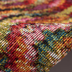 Trans-Ocean Liora Manne Marina Ripple Casual Indoor/Outdoor Power Loomed 75% Polypropylene/25% Polyester Rug Multi 7'10" x 9'10"