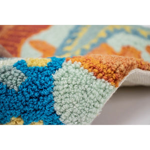 Trans-Ocean Liora Manne Ravella Ocean Scene Casual Indoor/Outdoor Hand Tufted 70% Polypropylene/30%Acrylic Rug Aqua 8'3" x 11'6"