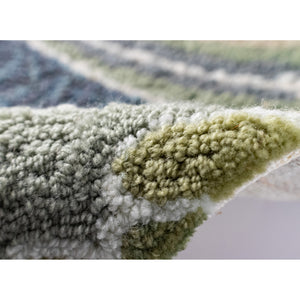 Trans-Ocean Liora Manne Ravella Akumal Casual Indoor/Outdoor Hand Tufted 70% Polypropylene/30%Acrylic Rug Ocean 8'3" x 11'6"