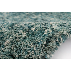 Trans-Ocean Liora Manne Savannah Fantasy Contemporary Indoor Hand Tufted 100% Wool Pile Rug Teal 8'3" x 11'6"