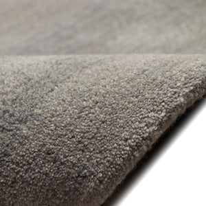 Trans-Ocean Liora Manne Tivoli Dream Border Contemporary Indoor Hand Tufted 100% Wool Pile Rug Silver 8'3" x 11'6"