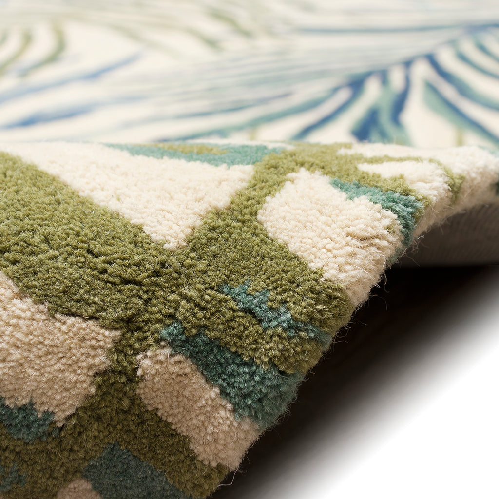 Trans-Ocean Liora Manne Tivoli La Palma Contemporary Indoor Hand Tufted 100% Wool Pile Rug Cream 8'3" x 11'6"