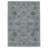 AMER Rugs Romania ROM-1 Hand-Hooked Floral Classic Area Rug Gray 9' x 13'