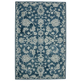 Romania ROM-4 Hand-Hooked Floral Classic Area Rug
