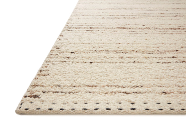 Loloi Roman ROM-02 Wool, Cotton, Viscose, Other Fibers Hand Woven Contemporary Rug ROMAROM-02IVPPB6F0