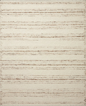 Loloi Roman ROM-02 Wool, Cotton, Viscose, Other Fibers Hand Woven Contemporary Rug ROMAROM-02IVPPB6F0