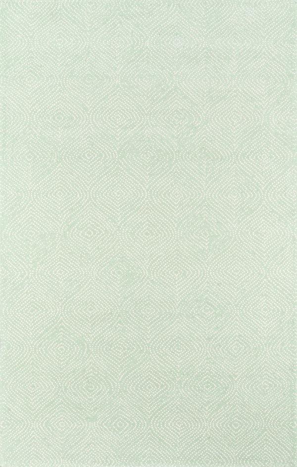 Momeni Madcap Cottage Roman Holiday ROH-1 Hand Tufted Contemporary Geometric Indoor Area Rug Green 8' x 10' ROMNHROH-1GRN80A0