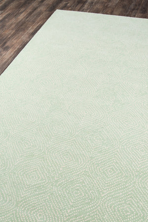 Momeni Madcap Cottage Roman Holiday ROH-1 Hand Tufted Contemporary Geometric Indoor Area Rug Green 8' x 10' ROMNHROH-1GRN80A0
