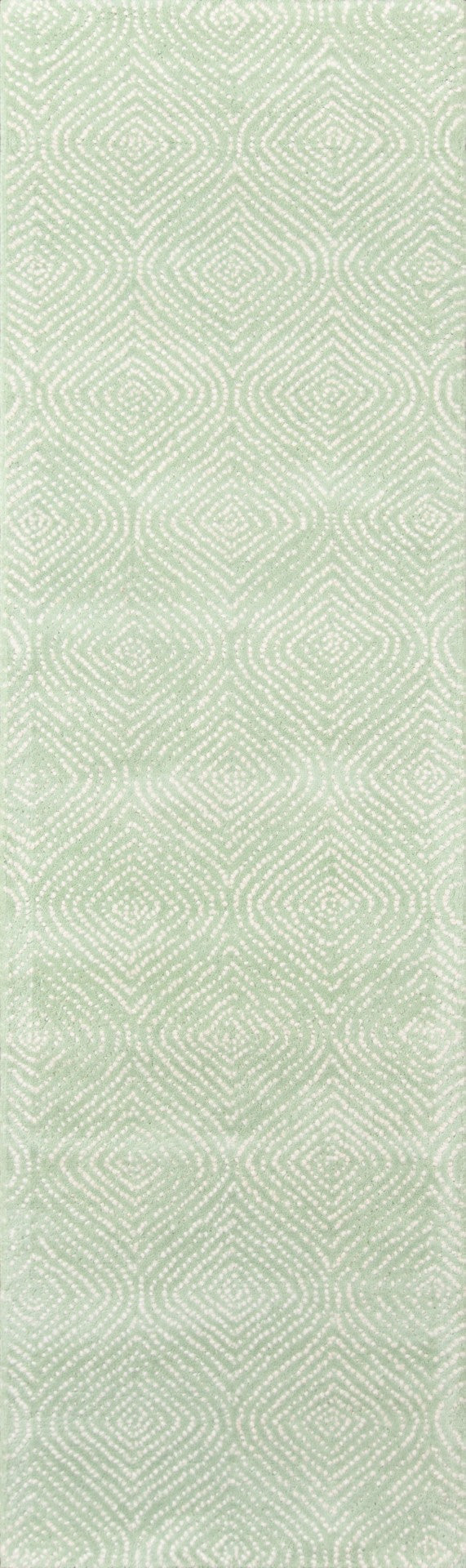 Momeni Madcap Cottage Roman Holiday ROH-1 Hand Tufted Contemporary Geometric Indoor Area Rug Green 8' x 10' ROMNHROH-1GRN80A0