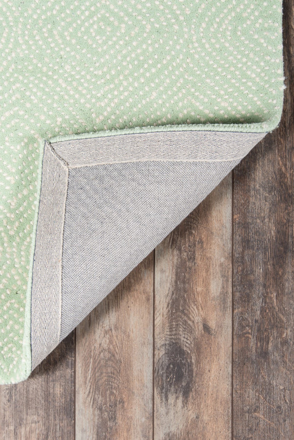 Momeni Madcap Cottage Roman Holiday ROH-1 Hand Tufted Contemporary Geometric Indoor Area Rug Green 8' x 10' ROMNHROH-1GRN80A0