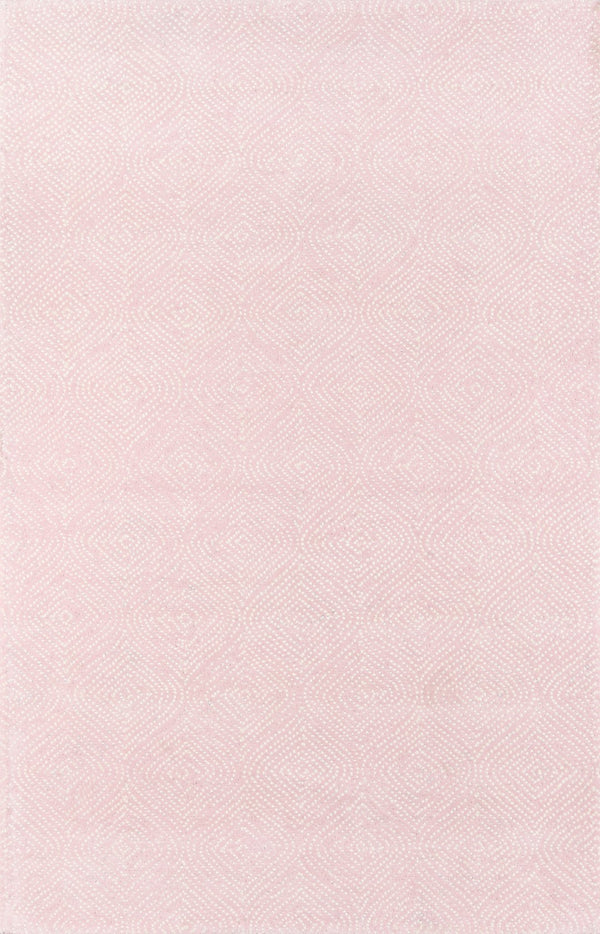 Momeni Madcap Cottage Roman Holiday ROH-1 Hand Tufted Contemporary Geometric Indoor Area Rug Pink 8' x 10' ROMNHROH-1PNK80A0