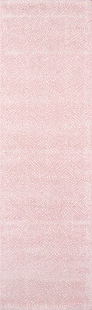 Momeni Madcap Cottage Roman Holiday ROH-1 Hand Tufted Contemporary Geometric Indoor Area Rug Pink 8' x 10' ROMNHROH-1PNK80A0
