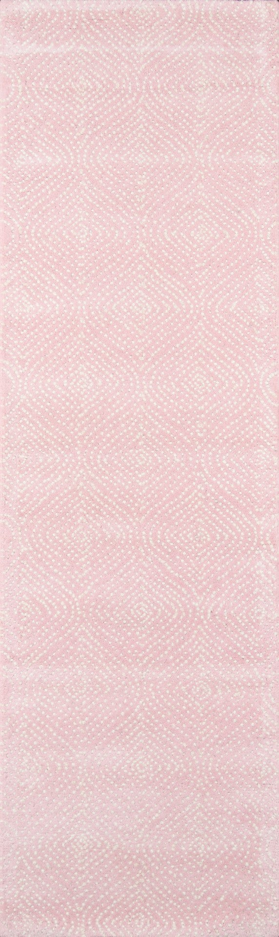 Momeni Madcap Cottage Roman Holiday ROH-1 Hand Tufted Contemporary Geometric Indoor Area Rug Pink 8' x 10' ROMNHROH-1PNK80A0