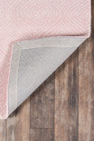 Momeni Madcap Cottage Roman Holiday ROH-1 Hand Tufted Contemporary Geometric Indoor Area Rug Pink 8' x 10' ROMNHROH-1PNK80A0