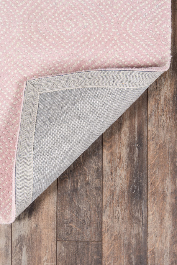 Momeni Madcap Cottage Roman Holiday ROH-1 Hand Tufted Contemporary Geometric Indoor Area Rug Pink 8' x 10' ROMNHROH-1PNK80A0