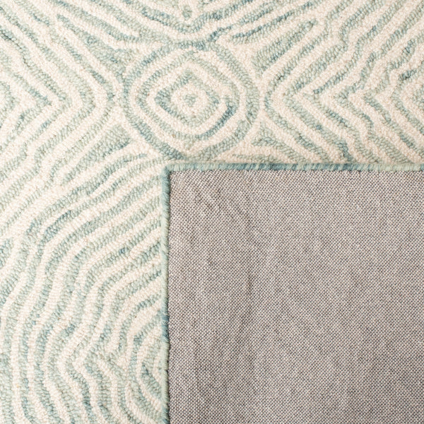 Safavieh Roslyn 351 Handtufted 100% Wool Rug Green / Blue ROS351J-5