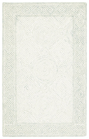 Safavieh Roslyn 351 Handtufted 100% Wool Rug Green / Blue ROS351J-9