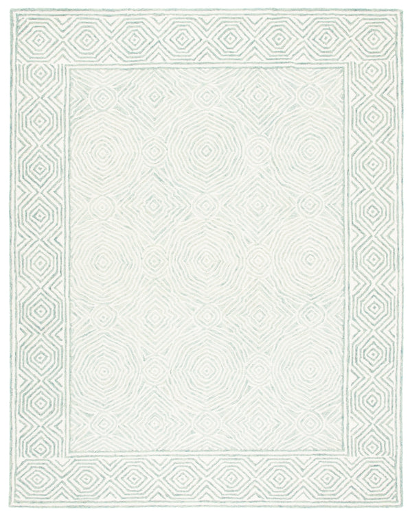 Safavieh Roslyn 351 Handtufted 100% Wool Rug Green / Blue ROS351J-8