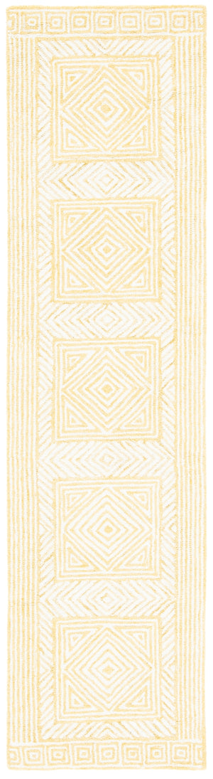 Safavieh Roslyn 352 Handtufted 100% Wool Rug Yellow / Ivory ROS352C-29