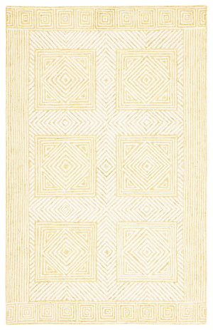 Safavieh Roslyn 352 Handtufted 100% Wool Rug Yellow / Ivory ROS352C-9