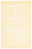 Safavieh Roslyn 352 Handtufted 100% Wool Rug Yellow / Ivory ROS352C-5