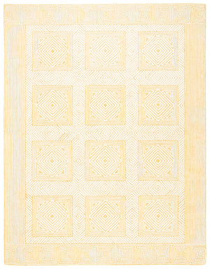 Safavieh Roslyn 352 Handtufted 100% Wool Rug Yellow / Ivory ROS352C-8