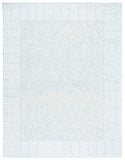 Safavieh Roslyn 353 Handtufted 100% Wool Rug Light Blue / Ivory ROS353M-8