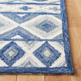 Roslyn 602  Hand Tufted 100% Wool Rug Blue / Grey