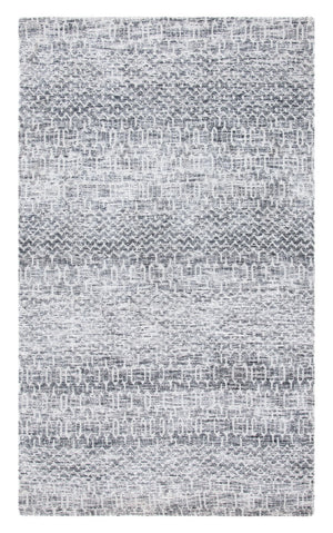 Roslyn 705  Hand Loom 80% Polyester, 20% Cotton Rug Grey