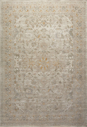 Loloi Rosemarie ROE-02 95% Polypropylene, 5% Polyester Pile Power Loomed Traditional Rug ROSMROE-02IVNAB6F6