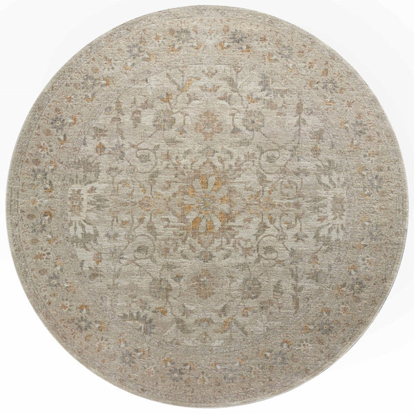 Loloi Rosemarie ROE-02 95% Polypropylene, 5% Polyester Pile Power Loomed Traditional Rug ROSMROE-02IVNAB6F6