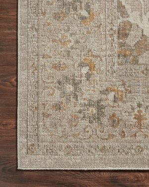 Loloi Rosemarie ROE-02 95% Polypropylene, 5% Polyester Pile Power Loomed Traditional Rug ROSMROE-02IVNAB6F6