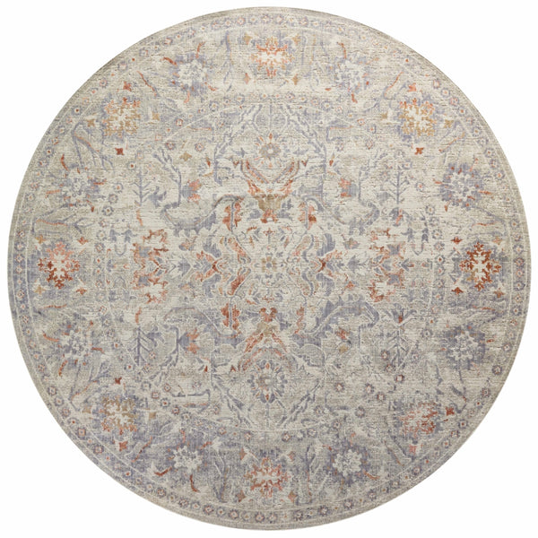 Loloi Rosemarie ROE-05 95% Polypropylene, 5% Polyester Pile Power Loomed Traditional Rug ROSMROE-05OTLAB6F6
