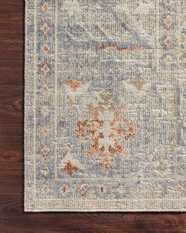 Loloi Rosemarie ROE-05 95% Polypropylene, 5% Polyester Pile Power Loomed Traditional Rug ROSMROE-05OTLAB6F6