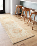 Loloi Rosette ROS-03 100% Polyester Pile Power Loomed Traditional Rug ROSTROS-03IVTC7696