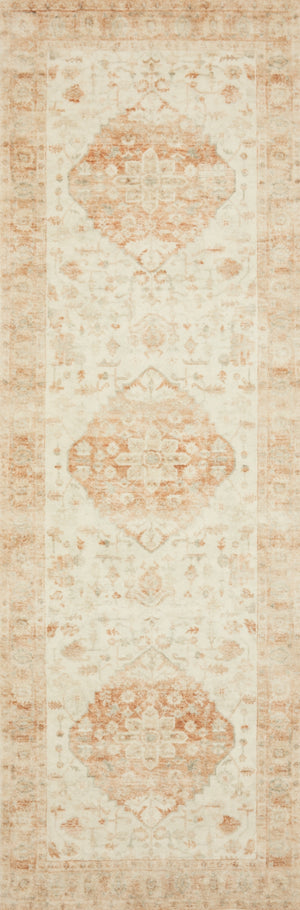 Loloi Rosette ROS-03 100% Polyester Pile Power Loomed Traditional Rug ROSTROS-03IVTC7696