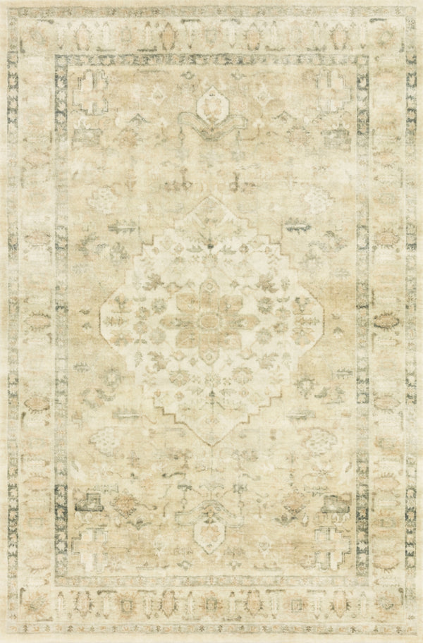 Loloi Rosette ROS-05 100% Polyester Pile Power Loomed Traditional Rug ROSTROS-05SAIV7696