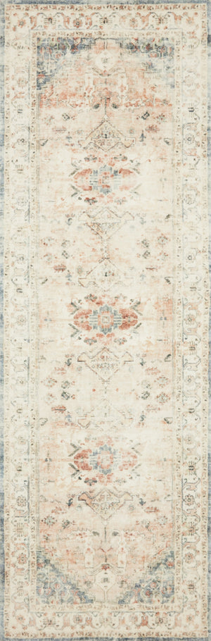 Loloi Rosette ROS-06 100% Polyester Pile Power Loomed Traditional Rug ROSTROS-06CGIV7696