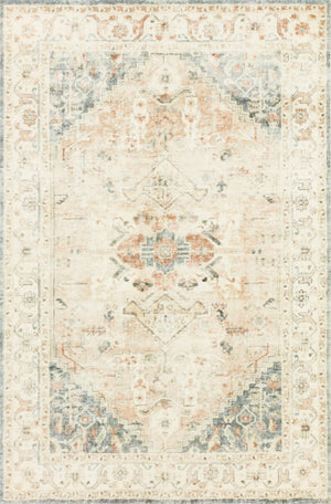 Loloi Rosette ROS-06 100% Polyester Pile Power Loomed Traditional Rug ROSTROS-06CGIV7696