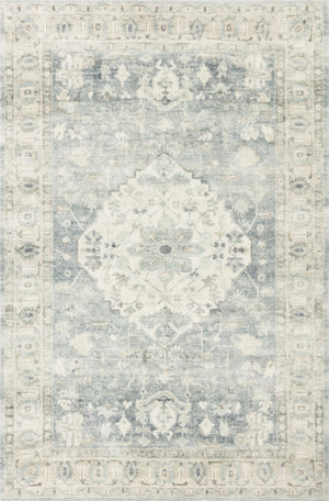 Loloi Rosette ROS-07 100% Polyester Pile Power Loomed Traditional Rug ROSTROS-07DEFG7696