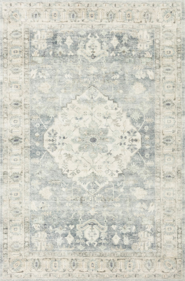 Loloi Rosette ROS-07 100% Polyester Pile Power Loomed Traditional Rug ROSTROS-07DEFG7696