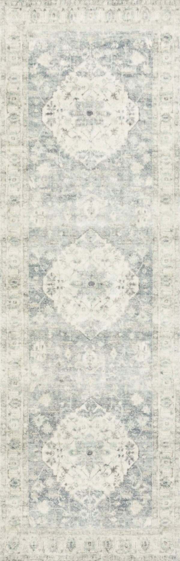 Loloi Rosette ROS-07 100% Polyester Pile Power Loomed Traditional Rug ROSTROS-07DEFG7696