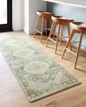 Loloi Rosette ROS-08 100% Polyester Pile Power Loomed Traditional Rug ROSTROS-08TEIV7696
