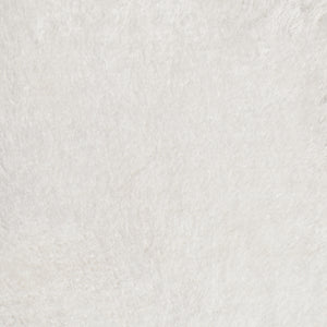 Chandra Rugs Roxy 100% Polyester Hand-Woven Contemporary Shag Rug White 9' x 13'