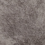 Chandra Rugs Roxy 100% Polyester Hand-Woven Contemporary Shag Rug Taupe 9' x 13'